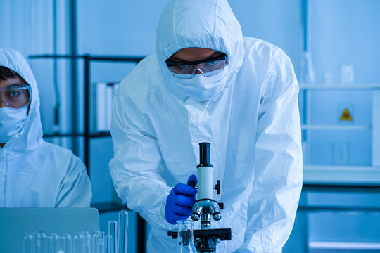 the COVID-19 Virus infection was studied in medical laboratory for cure and prevention