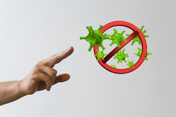 Corona Virus Healthcare Concept. Coronavirus protection Pandemic Sars Fever.