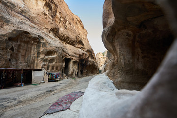 Siq of Little Petra, Jordan