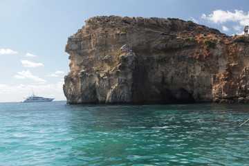 Fototapeta premium Cominotto Blue Lagoon