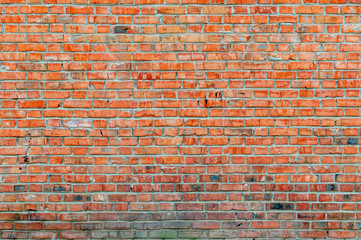 Background brickwork with empty space