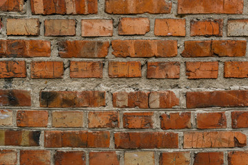 interior texture old brick wall