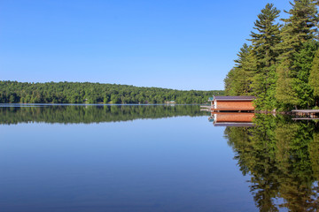 reflection in the lake