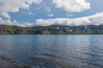 Kamchatka travel, beautiful Russian nature landscape.