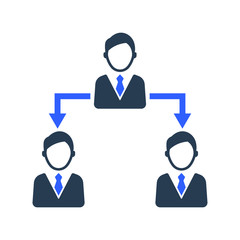 Teamwork, Connection icon