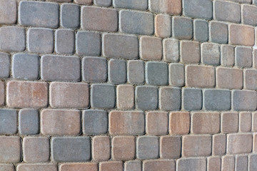Obraz premium masonry wall paving stones as a background close up