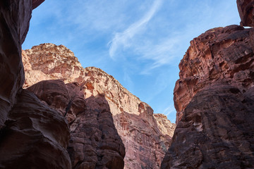 Rocks and more rocks, Petra (Wadi Musa), Jordan