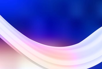 Obraz premium Light Blue, Yellow vector abstract blurred background.
