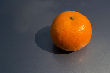Ripe juicy tangerine