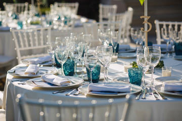 Obraz premium wedding dining room