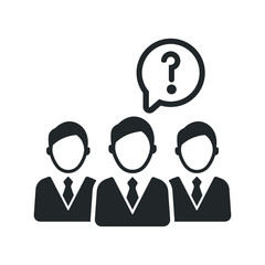 Problem solving team icon