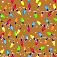 Christmas seamless background