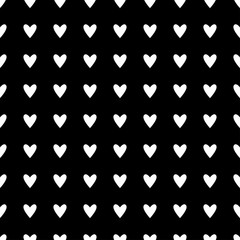 Seamless hearts pattern