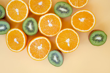 oranges and kiwi