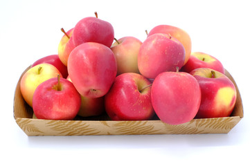 New Zealand Peach isolated on white background. New Zealand pride