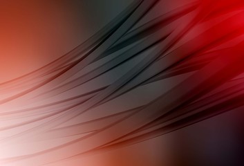 Light Green, Red vector blurred shine abstract background.