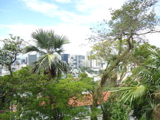 Vista da janela Parque das Ruínas - Rio de Janeiro RJ- Brasil