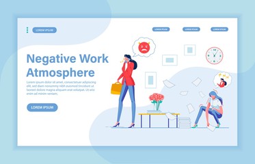 Negative Work Atmosphere Spoiling Workers Life