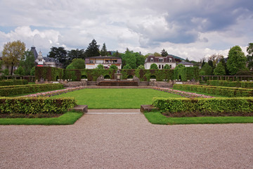 Lichtentaler Allee park in Baden Baden Germany
