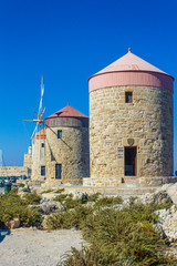 Mediterrane Windmühle