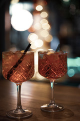 glass of cocktail