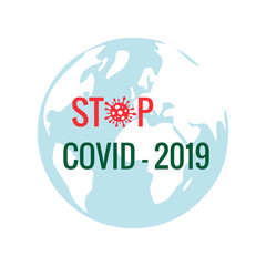 Virus Covid 19-NCP. Novel Coronavirus (2019-nCoV). Stop coronavirus pandemic.