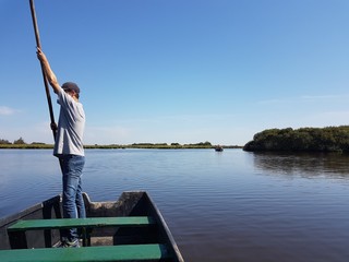 Balade en barque en Brière