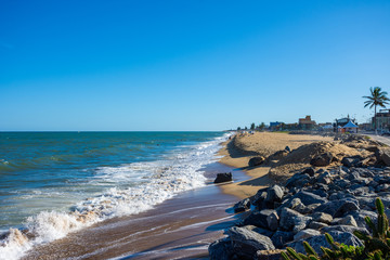 sea and rocks Marataizes ES Brasil