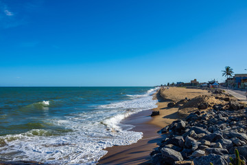 sea and rocks Marataizes ES Brasil
