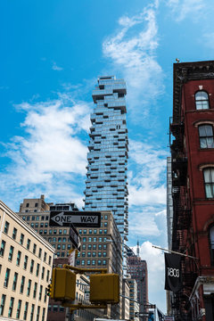 Skyscraper In 56 Leonard Street, New York City, USA