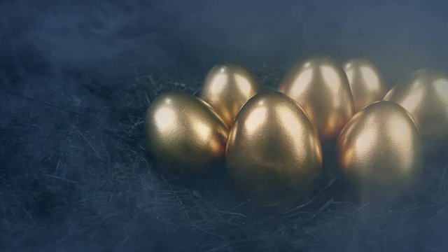 Gold Eggs In Smoky Dragon Cave