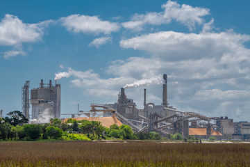 Paper mill in production in North East Florida. 