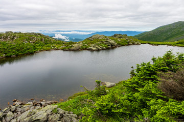 Fototapeta na wymiar Lake of the Clouds, Mount Washington, NH