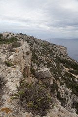 Fototapeta na wymiar Dingli cliff