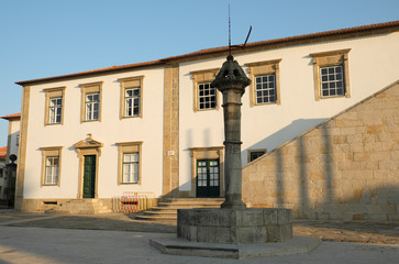 Pelourinho y Pa&ccedil;os do Concelho de la localidad portuguesa de Vila do Conde.