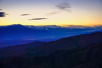 Spectacular landscape views in Joshua National Park