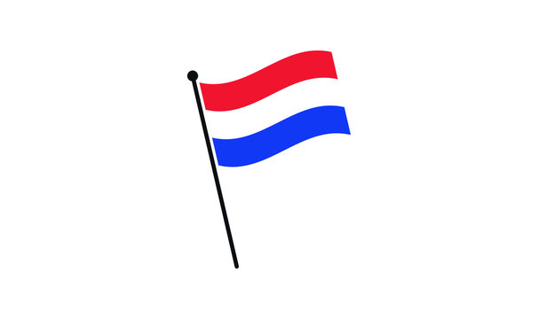 Netherland Flag vector illustration design 