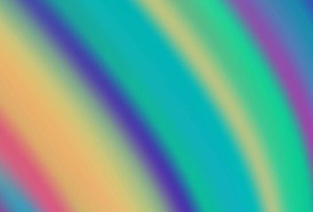 Dark Gray vector blurred bright template.