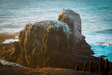  Sunset in pacific ocean