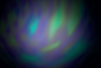 Dark Green vector glossy abstract layout.