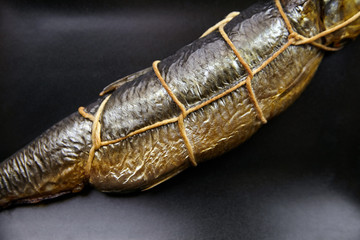 Hot smoked fish, kippered herring