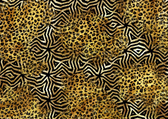 abstract exotic leopard skin texture