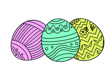 Tender easter eggs for the holiday.