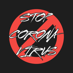 Stop Coronavirus. Covid-19. 2019-nCov