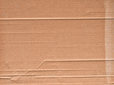 Cardboard paper texture, brown carton material surface