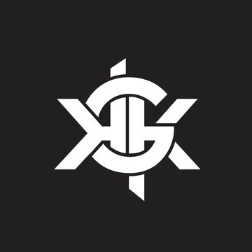 KGK logo. letter based design