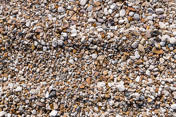 background stone many small stone gray brown texture tough