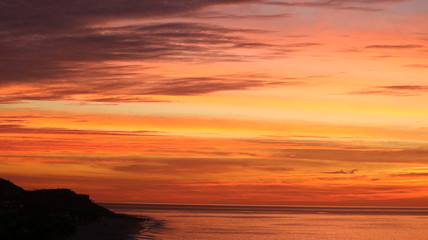 atardecer