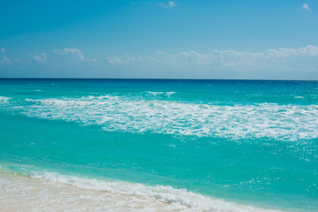 Beautiful beach in Cancun, Quintana Roo