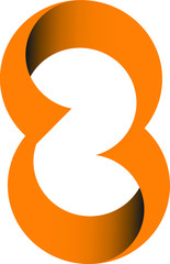 Number Eight Graphic